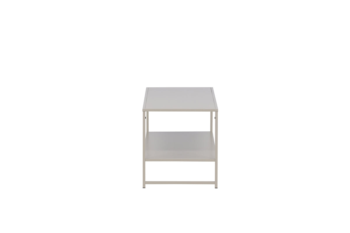 Staal sidebord - 102 × 43 cm - beige - billede 10