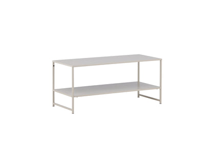 Staal sidebord - 102 × 43 cm - beige - billede 12