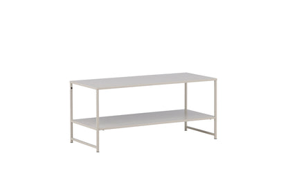 Staal sidebord - 102 × 43 cm - beige - billede 6