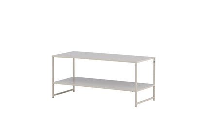 Staal sidebord - 102 × 43 cm - beige - billede 8