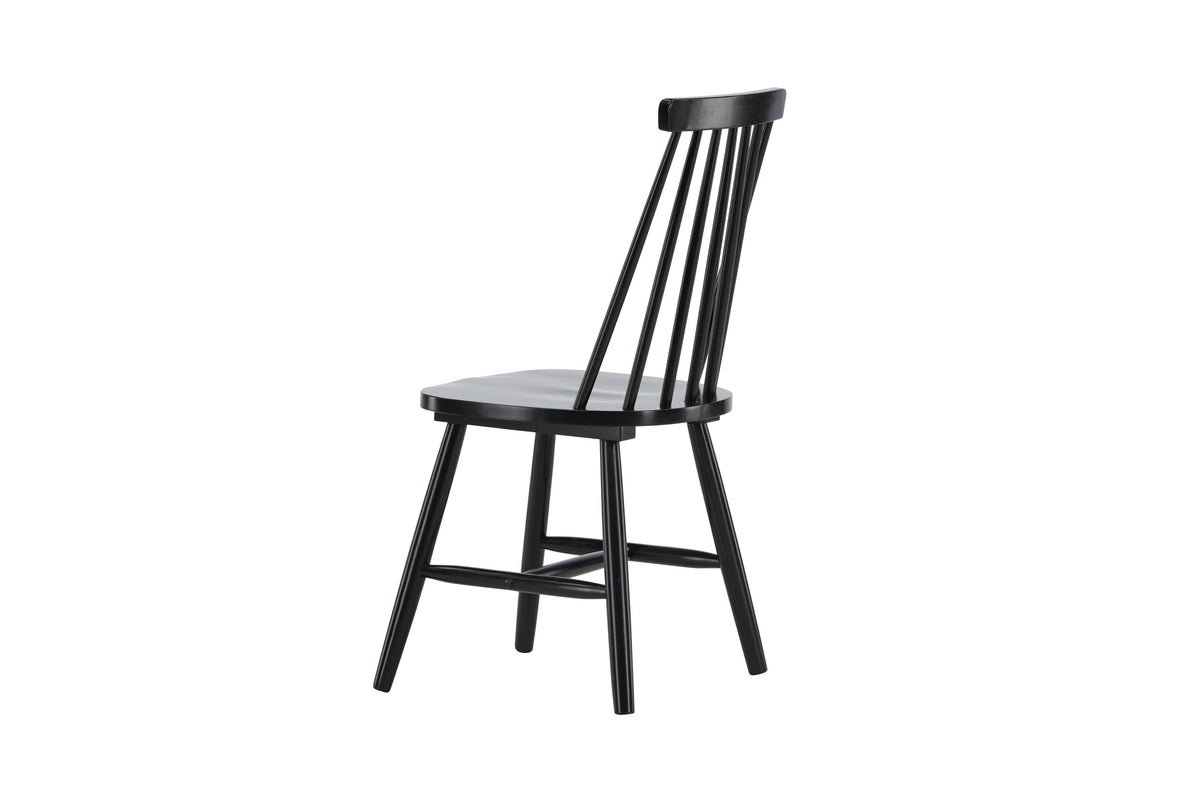 Lönneberga spisebordsstole - sort - 2 stk. - billede 6