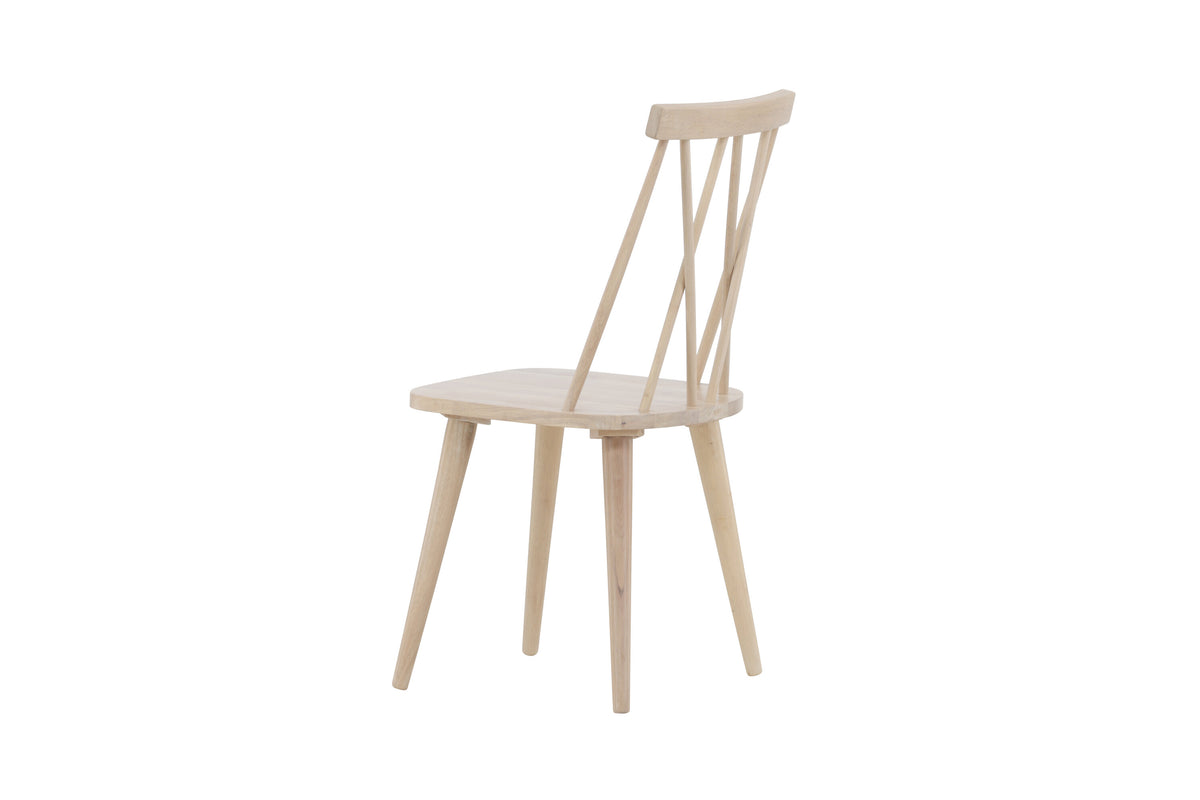 Mariette spisebordsstole - hvidpigmenteret - 2 stk. - billede 6