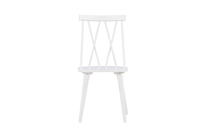 Mariette spisebordsstole - hvid - 2 stk. - billede 1