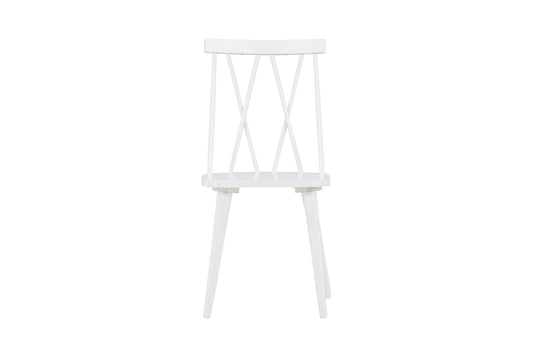 Mariette spisebordsstole - hvid - 2 stk. - billede 1
