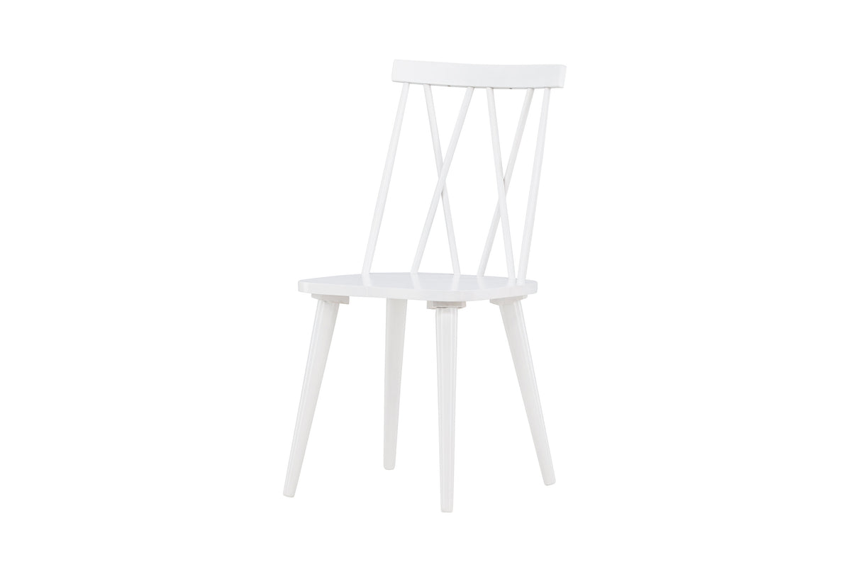 Mariette spisebordsstole - hvid - 2 stk. - billede 3