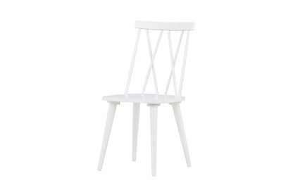Mariette spisebordsstole - hvid - 2 stk. - billede 3