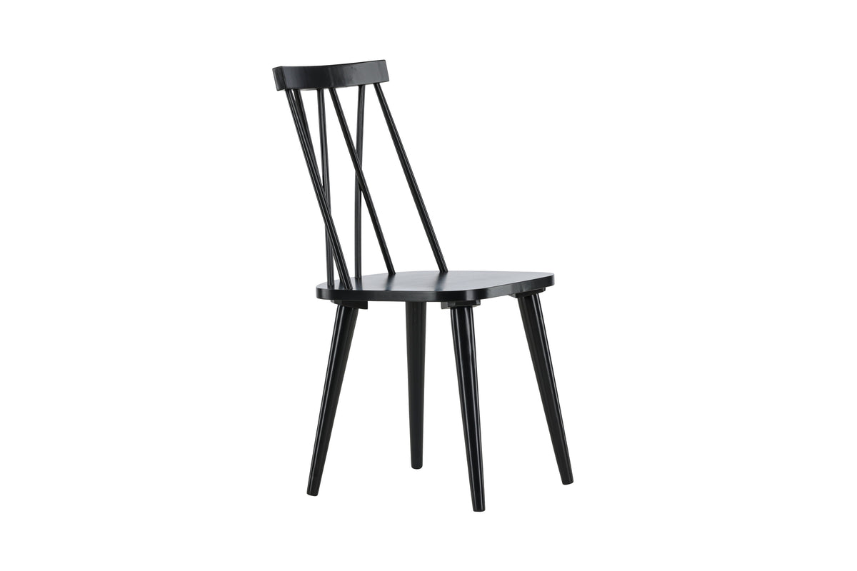 Mariette spisebordsstole - sort - 2 stk. - billede 12