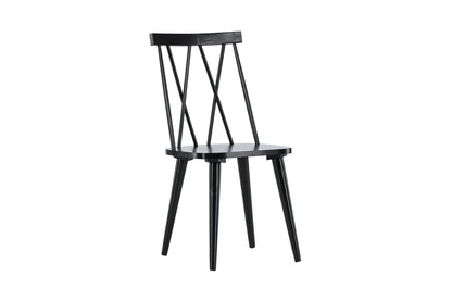 Mariette spisebordsstole - sort - 2 stk. - billede 13