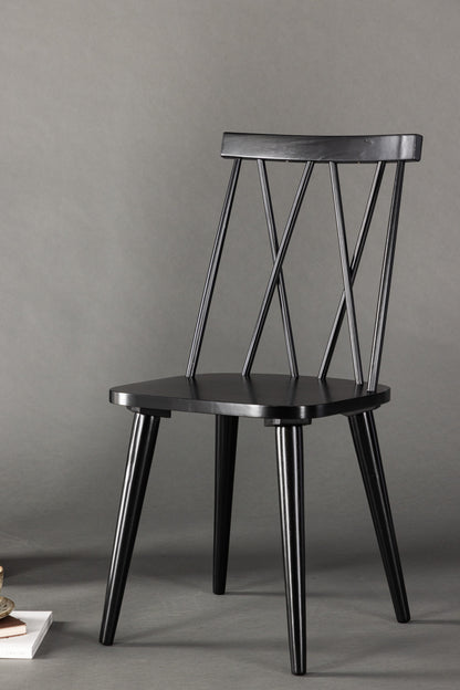 Mariette spisebordsstole - sort - 2 stk. - billede 18