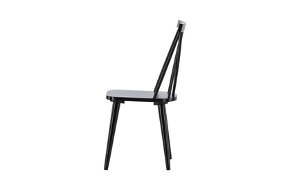 Mariette spisebordsstole - sort - 2 stk. - billede 5
