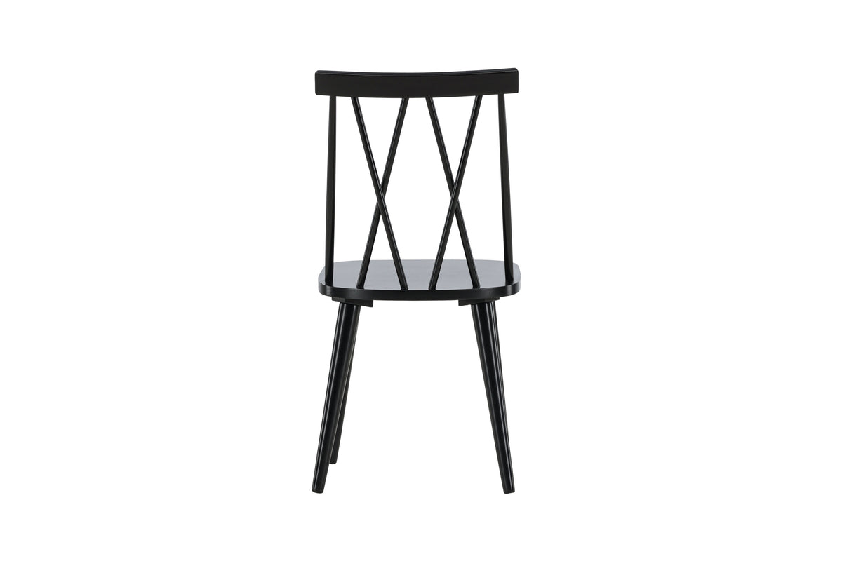 Mariette spisebordsstole - sort - 2 stk. - billede 8