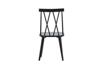 Mariette spisebordsstole - sort - 2 stk. - billede 8