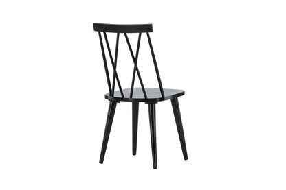 Mariette spisebordsstole - sort - 2 stk. - billede 9