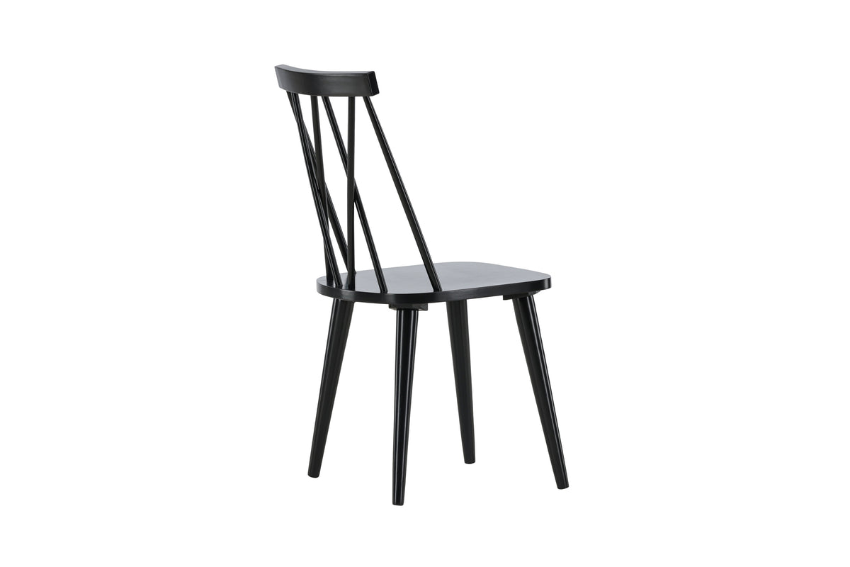 Mariette spisebordsstole - sort - 2 stk. - billede 10