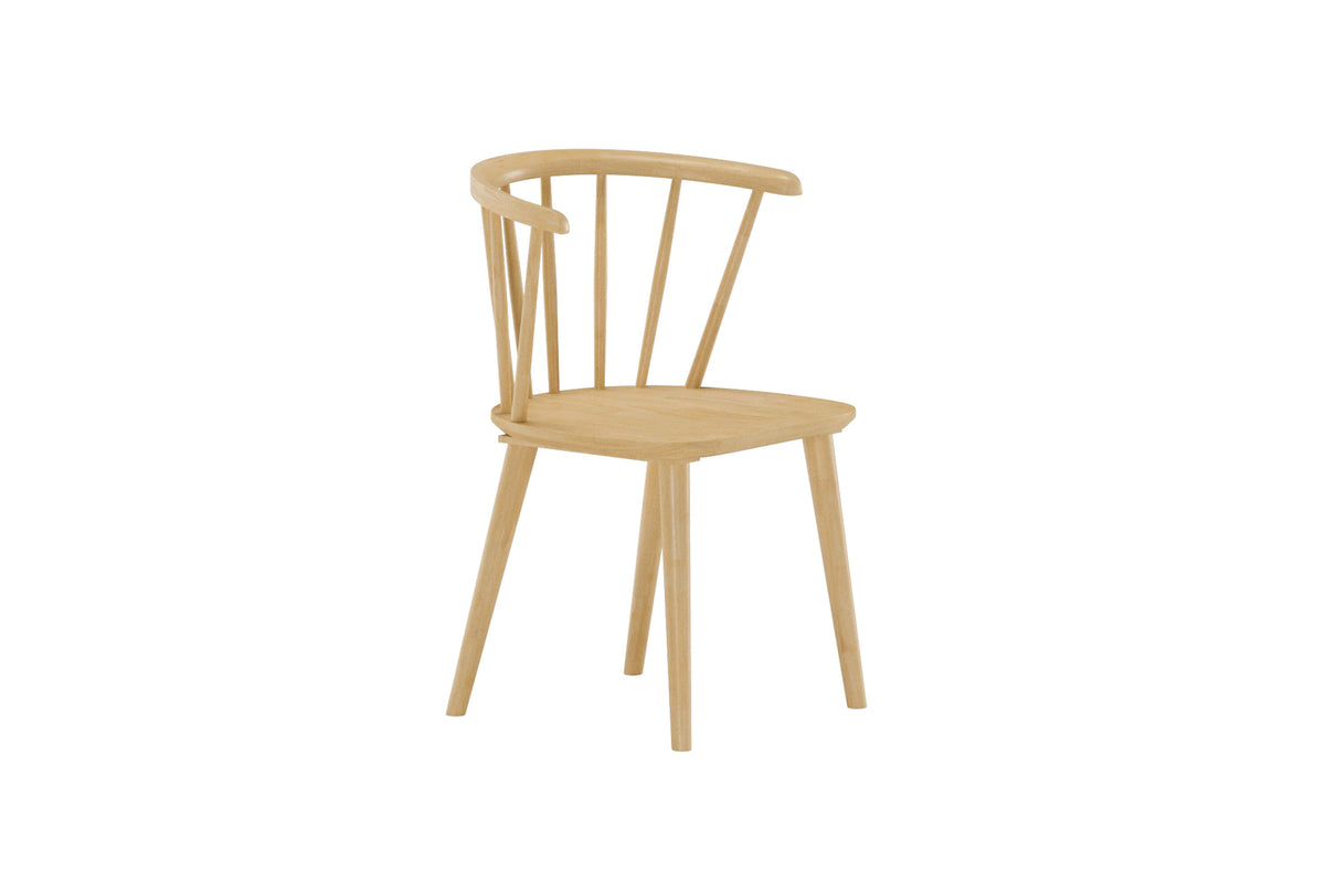 Bobby spisebordsstole - natur - 2 stk. - billede 2