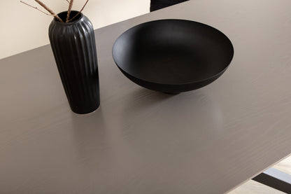 Piazza spisebord - 180 × 90 cm - sort, mørkegrå, grå - billede 11