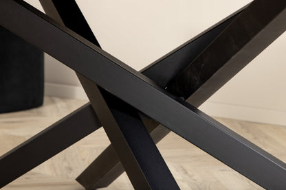Piazza spisebord - 180 × 90 cm - sort, mørkegrå, grå - billede 12