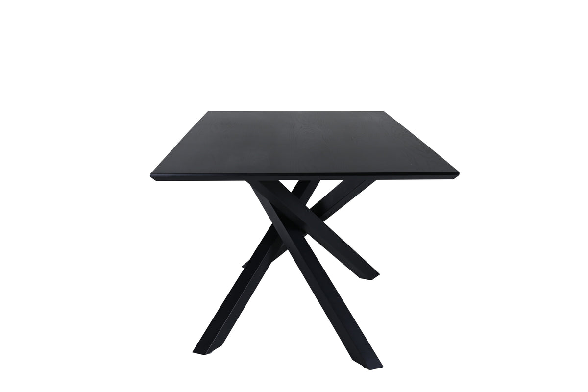 Piazza spisebord - 180 × 90 cm - sort - billede 3