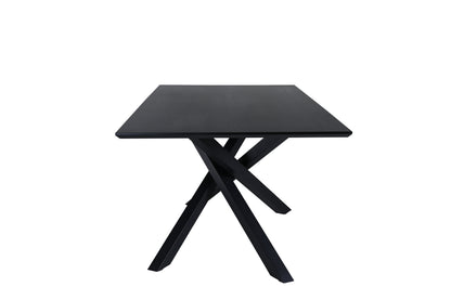Piazza spisebord - 180 × 90 cm - sort - billede 3