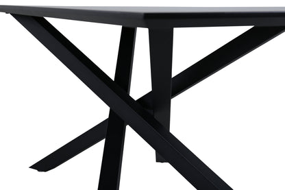 Piazza spisebord - 180 × 90 cm - sort - billede 6