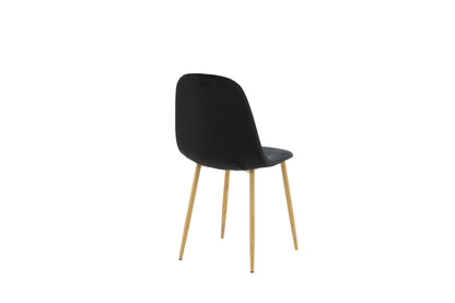 Polar spisebordsstol - sort, natur - billede 8