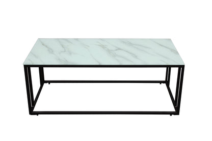 Rock 2.0 sofabord - 120 × 60 cm - sort, hvid - billede 2