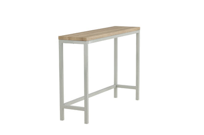 Rise sidebord - 110 × 30 cm - grå, natur - billede 11