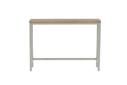 Rise sidebord - 110 × 30 cm - grå, natur - billede 1