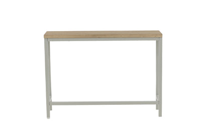 Rise sidebord - 110 × 30 cm - grå, natur - billede 7