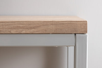 Rise Sidebord 110 x 30 Natur/Hvid