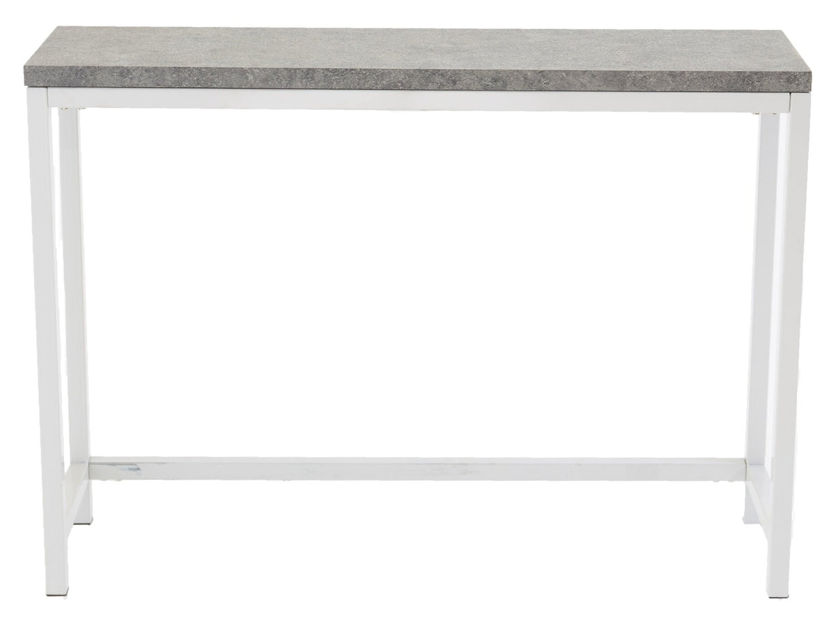 Rise sidebord - 110 × 30 cm - hvid, grå - billede 2