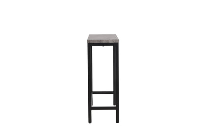 Rise sidebord - 110 × 30 cm - sort, grå - billede 13