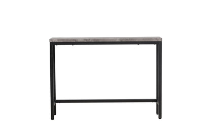 Rise sidebord - 110 × 30 cm - sort, grå - billede 1