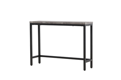 Rise sidebord - 110 × 30 cm - sort, grå - billede 3
