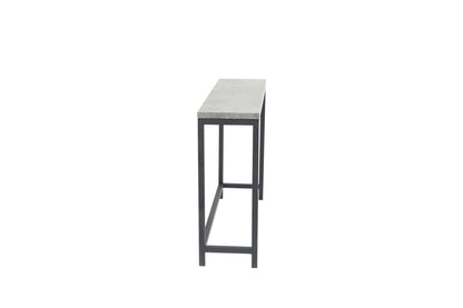 Rise sidebord - 110 × 30 cm - sort, grå - billede 6