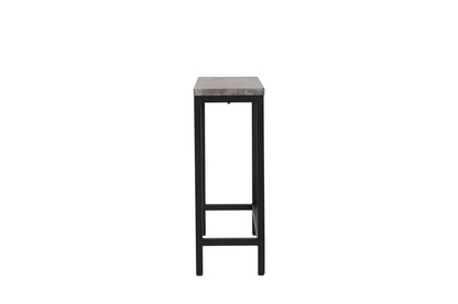 Rise sidebord - 110 × 30 cm - sort, grå - billede 7