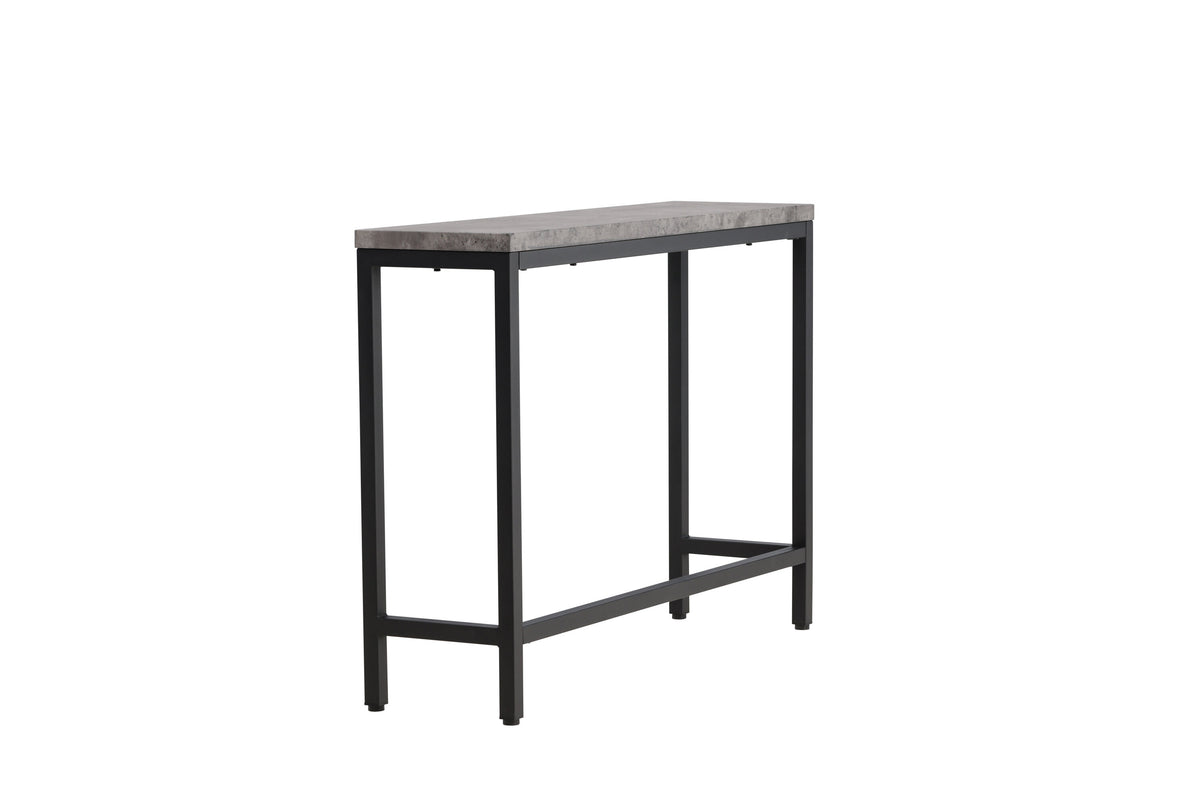 Rise sidebord - 110 × 30 cm - sort, grå - billede 8