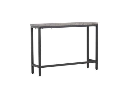 Rise sidebord - 110 × 30 cm - sort, grå - billede 9