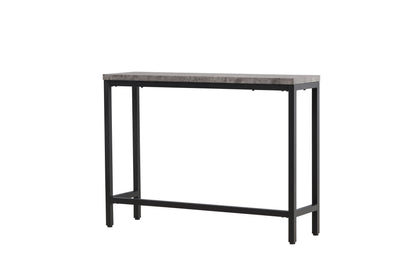 Rise sidebord - 110 × 30 cm - sort, grå - billede 11
