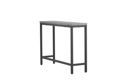 Rise sidebord - 110 × 30 cm - sort, grå - billede 12