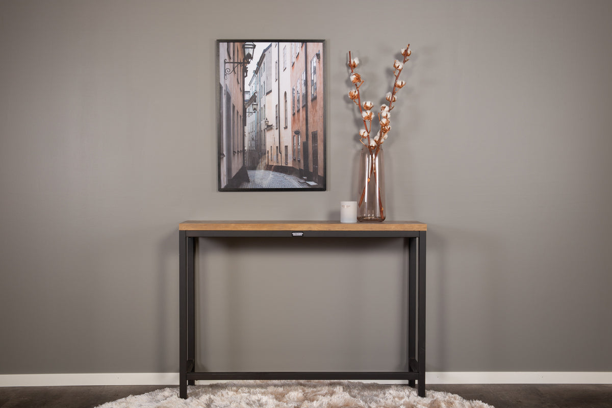Rise Sidebord 110 x 30 Sort/Natur