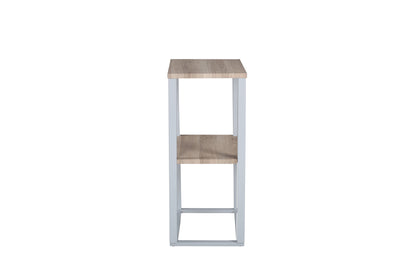 Rise sengebord - 45 × 30 cm - grå, natur - billede 3