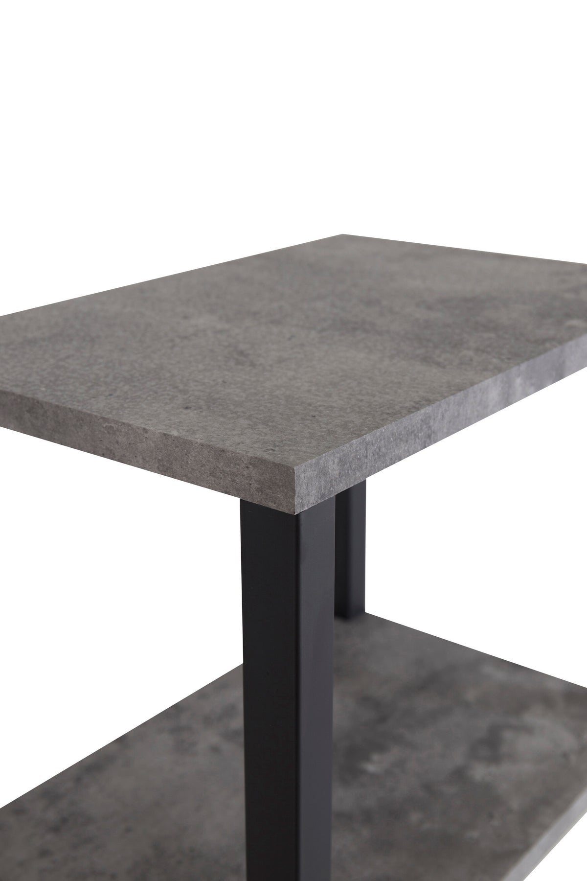 Rise sengebord - 45 × 30 cm - sort, grå - billede 7
