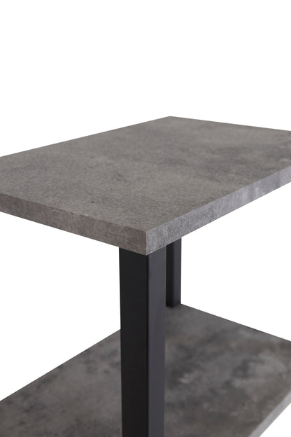 Rise sengebord - 45 × 30 cm - sort, grå - billede 7