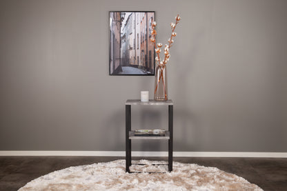 Rise sengebord - 45 × 30 cm - sort, grå - billede 4