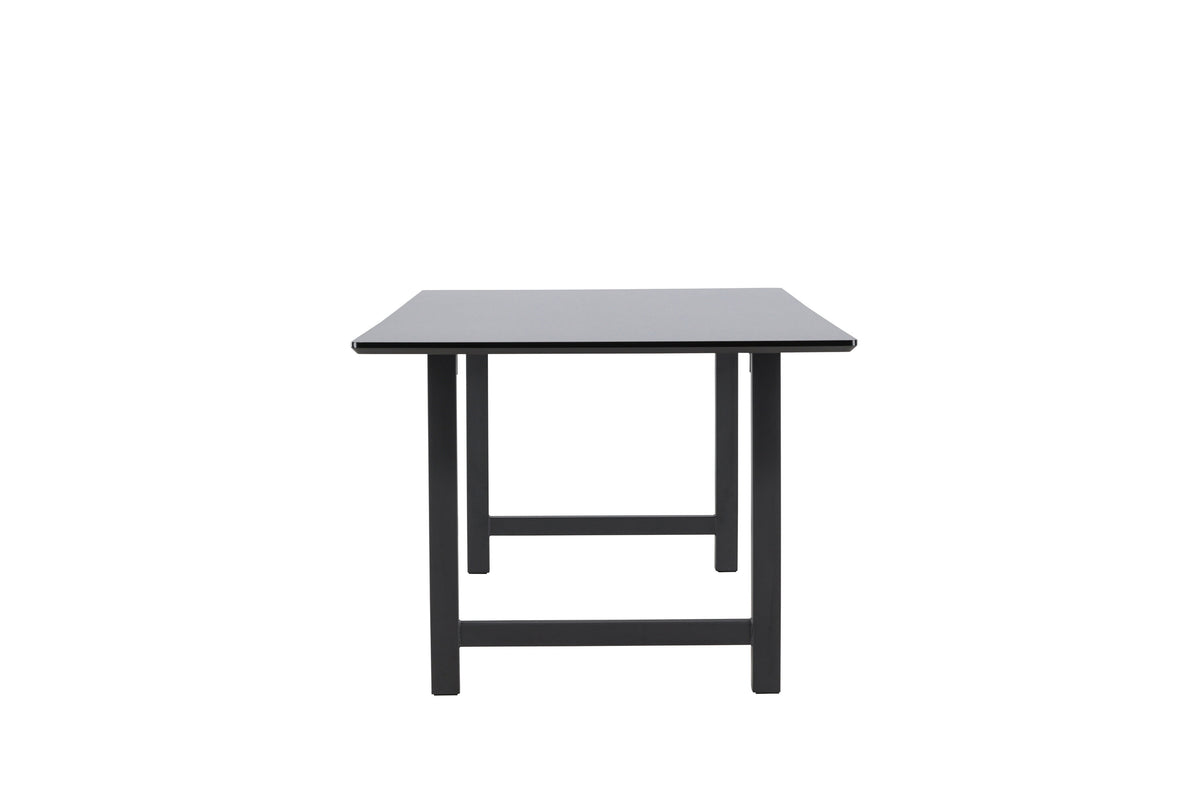 Count spisebord - 220 × 100 cm - sort - billede 1