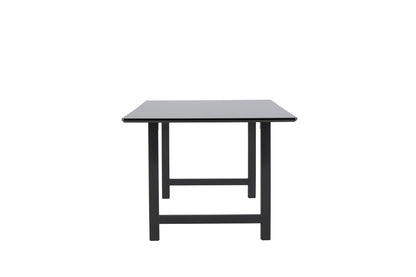 Count spisebord - 220 × 100 cm - sort - billede 1