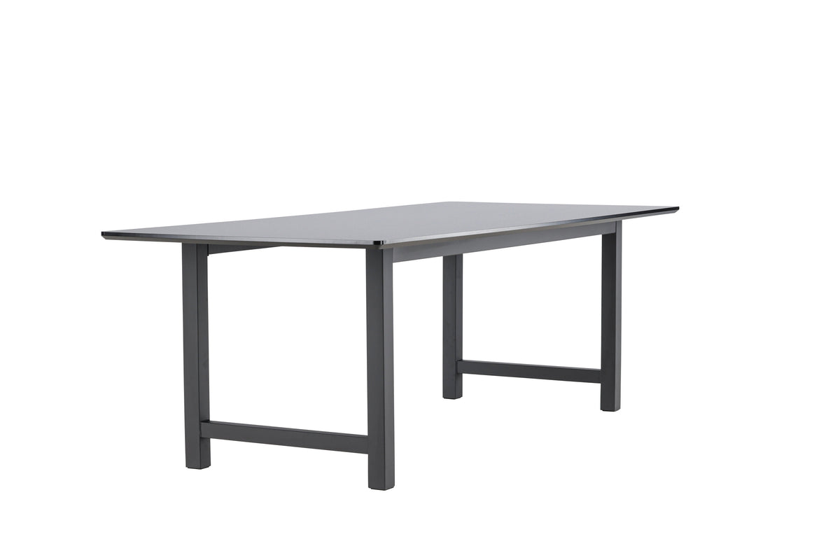 Count spisebord - 220 × 100 cm - sort - billede 2