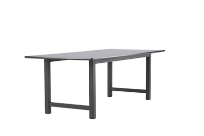 Count spisebord - 220 × 100 cm - sort - billede 2