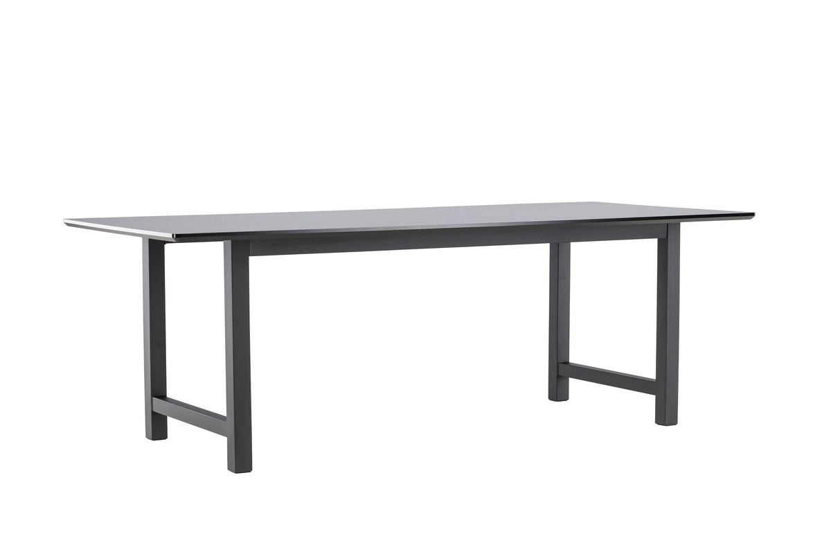 Count spisebord - 220 × 100 cm - sort - billede 3